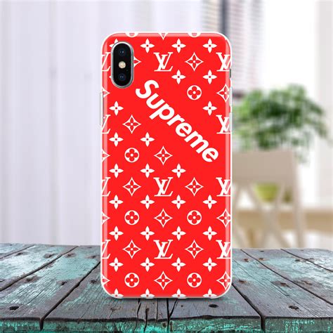 iphone case louis vuitton supreme